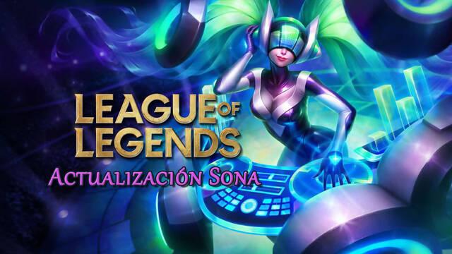 League of Legends: Nuevos VFX de Sona tras su actualización visual