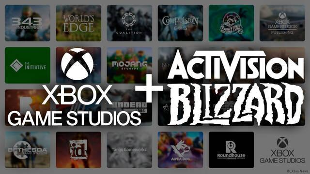Xbox Game Studios ya suma más de 30 estudios tras asquirir Activision Blizzard.