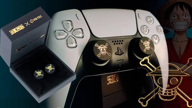 Grips de oro de One Piece exclusivos sorteo vandal y FR-Tec