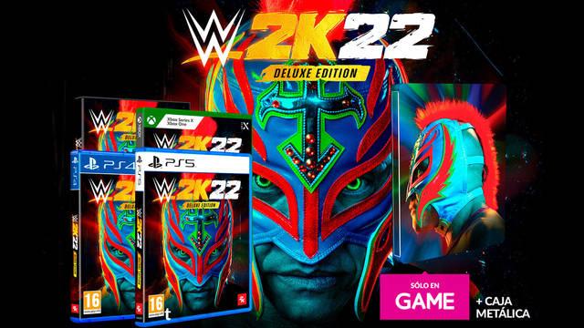 Reserva la WWE 2K22 Deluxe Edition en GAME con extras exclusivos