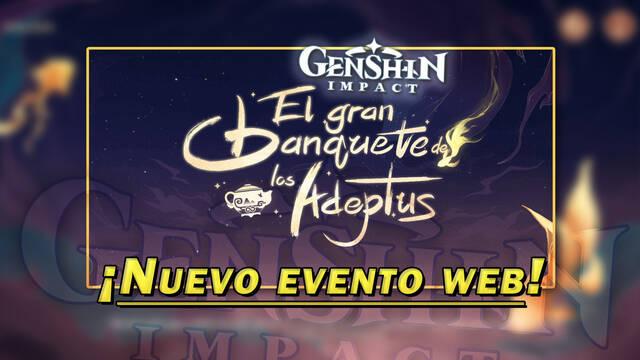 Genshin Impact: Evento web El Gran Banquete de los Adeptus - Detalles y recompensas