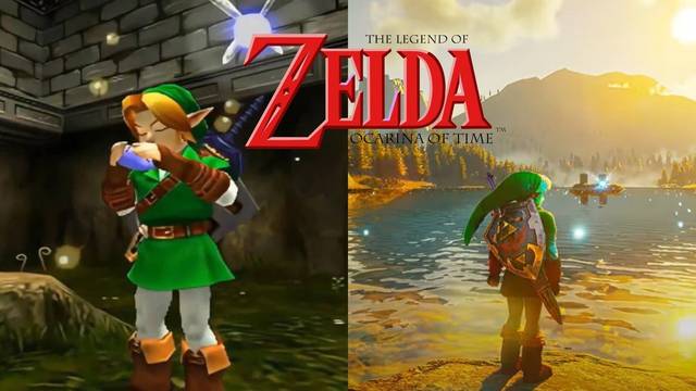 Zelda Ocarina of Time en versión next-gen con Unreal Engine 5