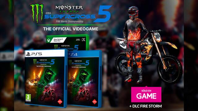 Regalo DLC en GAME para Monster Energy Supercross - The Official Videogame 5
