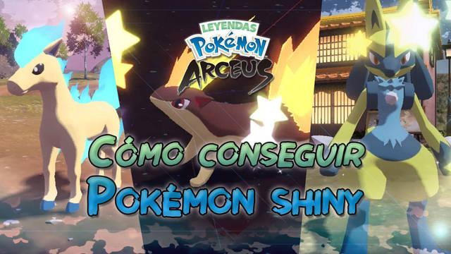 Conseguir Pokémon shiny en Leyendas Pokémon Arceus: Métodos, bonus y más - Leyendas Pokémon Arceus