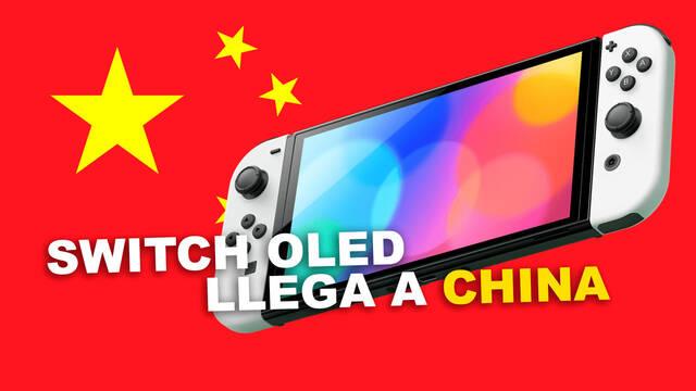 Switch OLED llega a China la semana que viene.