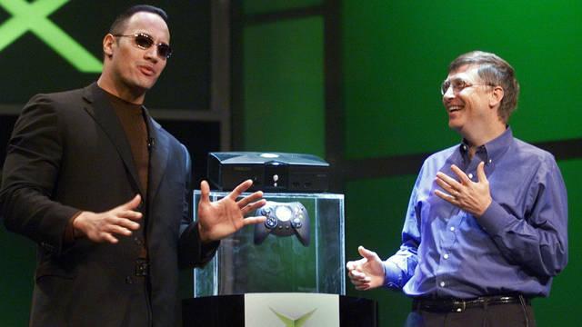 Dwayne 'The Rock' Johnson recuerda su presentación de Xbox junto a Bill Gates