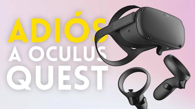 Las gafas Oculus Quest dejar�n de recibir soporte el a�o que viene.