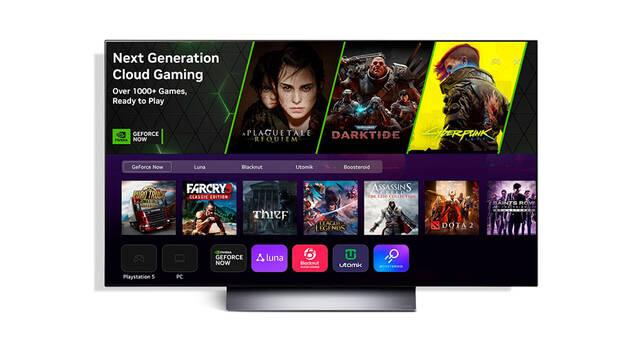 GeForce Now y Amazon Luna llegan a las TV LG