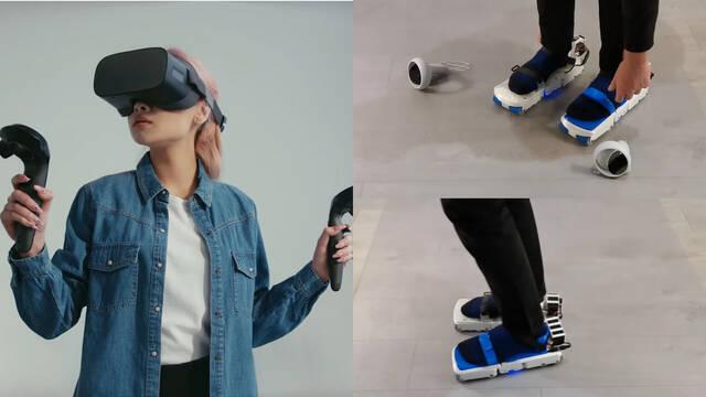 Desarrollan unas zapatillas compatibles con la realidad virtual