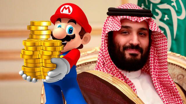 El príncipe heredero de Arabia Saudí amplía sus acciones de Nintendo.