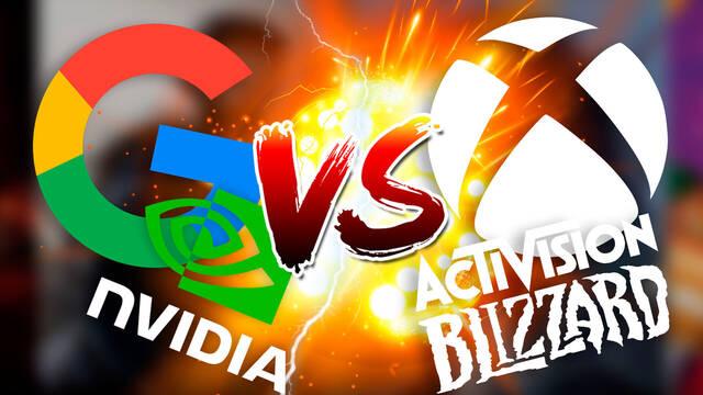 Google y Nvidia se posicionan contra el acuerdo entre Activision y Xbox.
