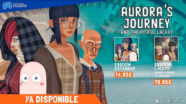  Ya disponible Aurora’s Journey and the Pitiful Lackey en PlayStation y Steam.