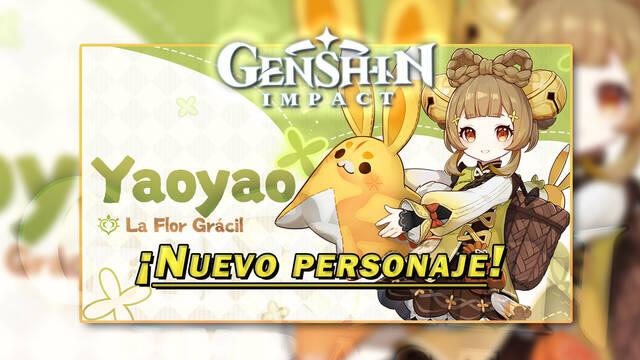 Genshin Impact nuevo personaje Yaoyao: Tráiler, habilidades, detalles y fecha
