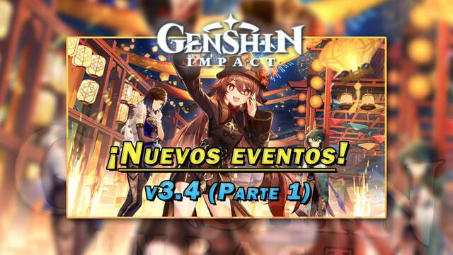 Genshin Impact datos y fechas de los nuevos eventos y gachapones de la v3.4