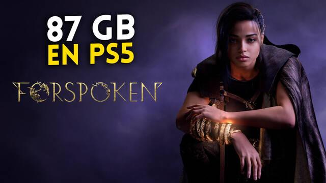 Revelado el tamaño de Forspoken en PS5