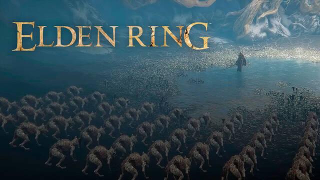 Un youtuber enfrenta a los jefes finales de Elden Ring contra 50 perros hambrientos.