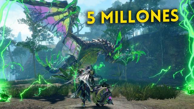 Monster Hunter Rise supera la barrera de las 5 millones de unidades vendidas