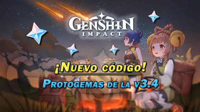 Genshin Impact: Nuevo código promocional de Protogemas gratis de la v3.4