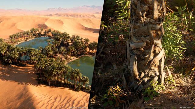 Una espectacular demo técnica de Unreal Engine 5 muestra un desierto fotorrealista.