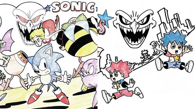 Revelan el primer boceto para el diseño de Sonic