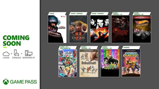 Novedades de febrero para Xbox Game Pass