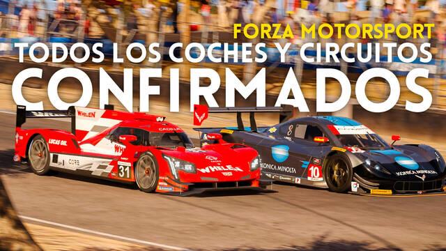 Forza Motorsport: Todos los coches y circuitos confirmados hasta la fecha.