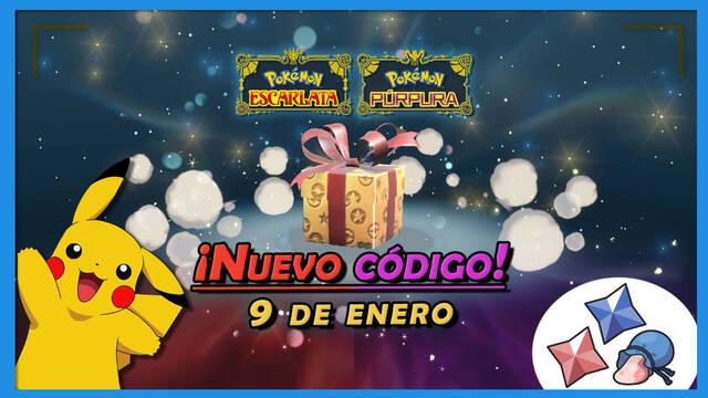 Pokémon Escarlata y Púrpura: Nuevo código regalo lotería de año nuevo - 9 de enero