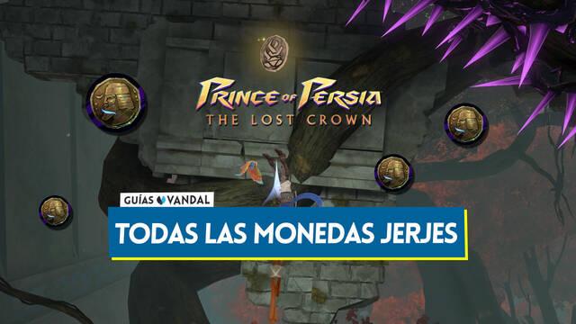 TODAS las monedas jerjes en Prince of Persia: The Lost Crown - Localizaci�n - Prince of Persia: The Lost Crown