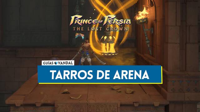 TODOS los tarros de arena animada en Prince of Persia: The Lost Crown - Localizaci�n - Prince of Persia: The Lost Crown