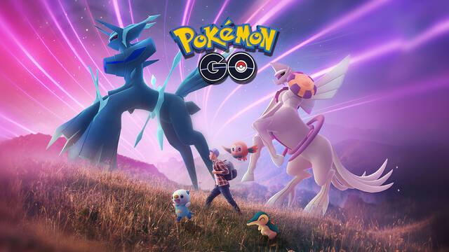Pok�mon GO introducir� las formas de Dialga y Palkia Forma Origen en el Tour de Sinnoh
