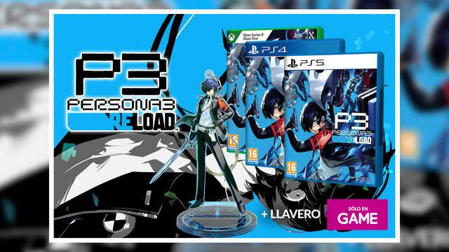 Reserva Persona 3 Reload en GAME con llavero exclusivo de regalo