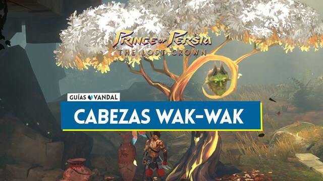 TODAS las cabezas WakWak en Prince of Persia: The Lost Crown - Localizaci�n - Prince of Persia: The Lost Crown