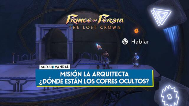 La arquitecta al 100% en Prince of Persia: The Lost Crown - Localizaciones de cofres - Prince of Persia: The Lost Crown
