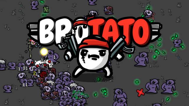 Brotato llega el 30 de enero a PlayStation y Xbox.