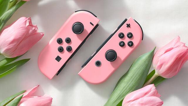 Nintendo anuncia unos Joy-Con rosa pastel el lanzamiento de Princess Peach: Showtime!