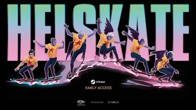 El roguelike de acci�n y skateboarding Helskate sale en acceso anticipado el 15 de febrero  