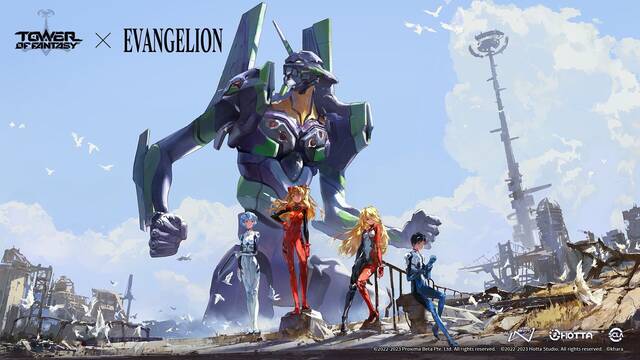 Los EVA de Evangelion llegar�n antes del verano al MMORPG Tower of Fantasy en una colaboraci�n