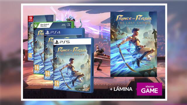 Reserva Prince of Persia: The Lost Crown en GAME y ll�vate una l�mina exclusiva de regalo
