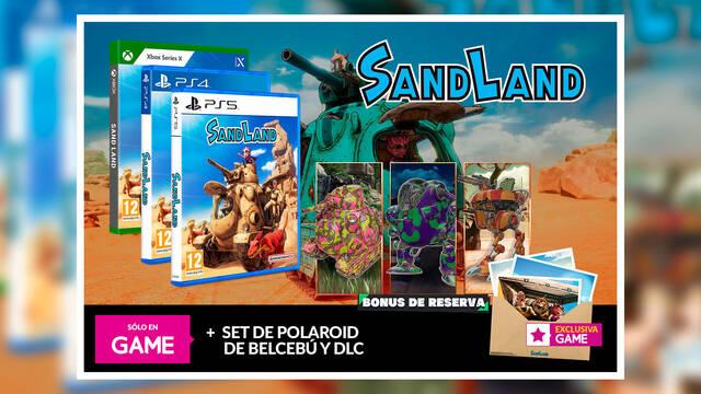 Reserva Sand Land en GAME con postales exclusivas y una edici�n para coleccionistas