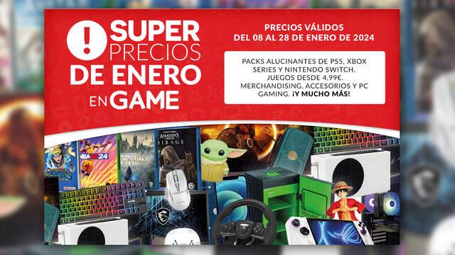 GAME ofrece en enero 'los s�per precios' en cientos de productos