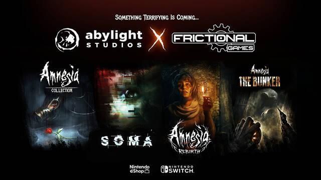 Confirmado: SOMA, Amnesia: Rebirth y Amnesia: The Bunker llegar�n a Nintendo Switch