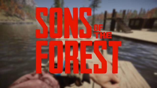 Ya puedes construir balsas en Sons of the Forest, y Kelvin ya sabe nadar bien