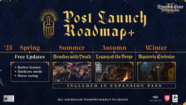 Detallada la hoja de ruta para 2025 del esperado Kingdom Come: Deliverance II