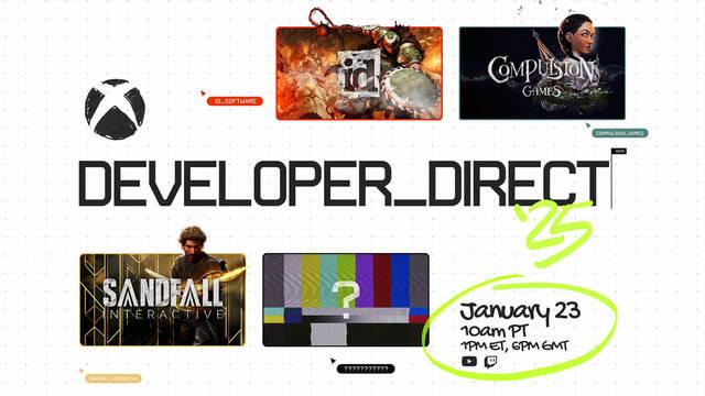 EN DIRECTO: Todos los anuncios del Xbox Developer_Direct 25.