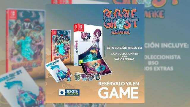 Bubble Ghost Remake edici�n coleccionista exclusiva de GAME ya se puede reservar