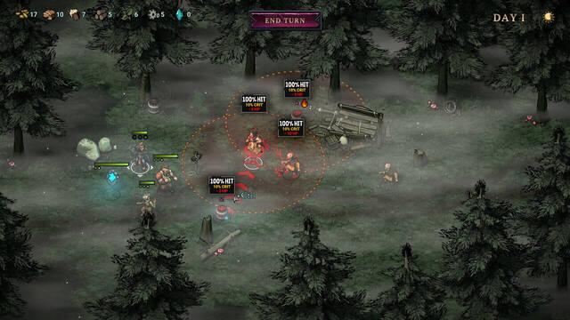 Mezcla la estrategia de Final Fantasy con los gr�ficos de Darkest Dungeon y llega este mes a Steam