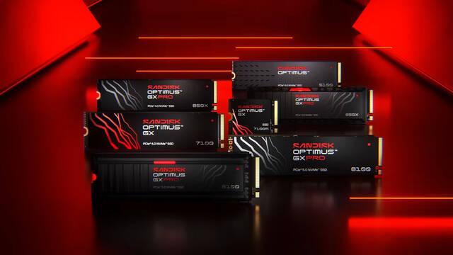 Sandisk renueva su cat�logo de SSD gaming y presenta la nueva marca SANDISK Optimus