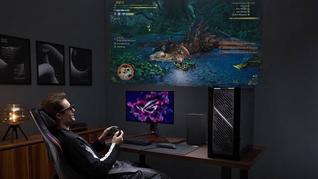 Jugar en una pantalla de 171 pulgadas ya es posible con estas nuevas gafas de realidad aumentada para gaming