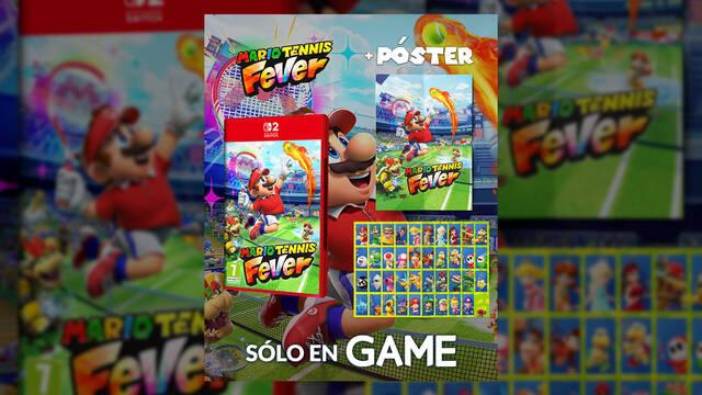 Reserva Mario Tennis Fever  en GAME con p�ster de regalo