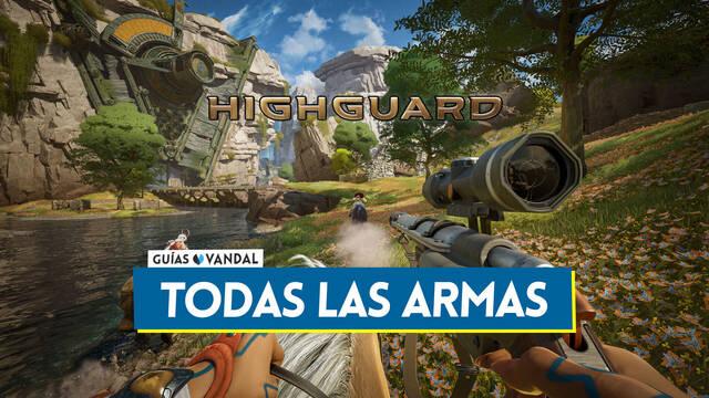 Todas las armas en Highguard, categor�as, rarezas y caracter�sticas - Highguard